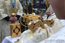 В день Крещения Господня архиепископ Артемий совершил литургию в кафедральном соборе города Гродно